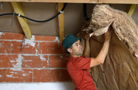 Ceann A Deas Loch Baghasdail tapered roof insulation